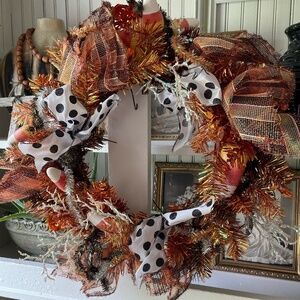 FUN HANDMADE HALLOWEEN WREATH